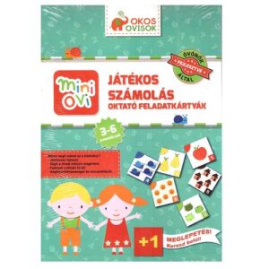Mini ovi: Játékos számolás oktató feladatkártyák 3-6 éveseknek