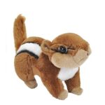 Álló plüss csíkosmókus, 13 cm (Wild Republic)