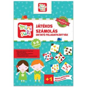 Mini suli: Játékos számolás oktató feladatkártyák 5-8 éveseknek