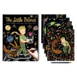 A kis herceg: A4 méretű karckép könyv (Avenir)