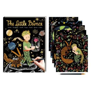 A kis herceg: A4 méretű karckép könyv (Avenir)