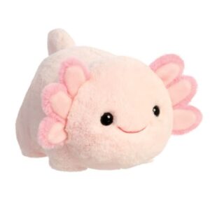 Axel, a rózsaszín puffancs plüss axolotl, 25 cm (Aurora, Spudsters)