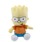 Simpson család: Ülő Bart plüssfigura, 30 cm