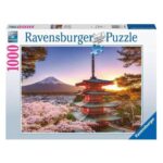 Cseresznyefavirágzás Japánban, 1000 db-os puzzle (Ravensburger, 17090)