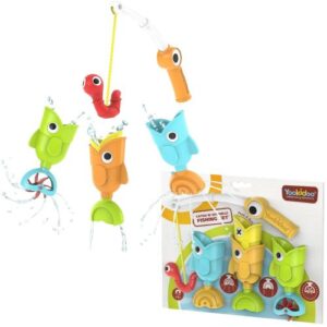 Mágneses horgászkészlet készségfejlesztő fürdőjáték vízhatásokkal (Yookidoo)