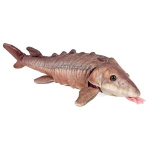 Élethű plüss tokhal natúr barna színben, 34 cm (Wild Republic)