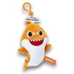 Baby Shark: Nagyi Cápa plüss pénztárca, kulcstartó funkcióval
