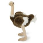 Élethű álló plüss strucc, 30 cm (Semo)