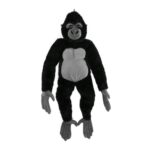 Átölelhető, fekete plüss gorilla, 53 cm (Nature Planet, Funkyland)