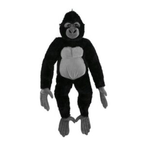 Átölelhető, fekete plüss gorilla, 53 cm (Nature Planet, Funkyland)