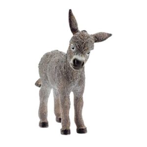 Schleich: Szamár csikó gumírozott figura (13746)