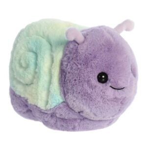 Emily, a puffancs lila plüss csiga, 25 cm (Aurora, Spudsters)