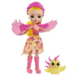 Royal Enchantimals: Falon Főnix hercegnő & Sunrise főnixcsibe játék figura (Mattel)