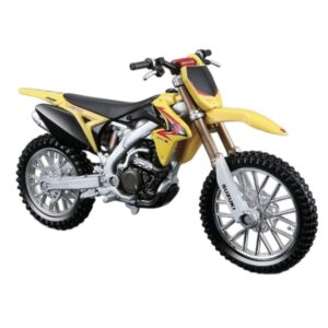 Suzuki RM-Z450 fém crossmotor modell, 1:18 (Bburago)