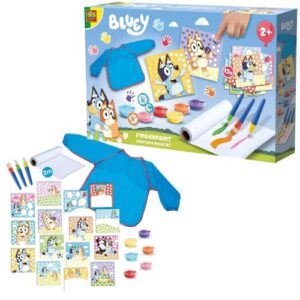 Bluey: Mega ujjfesték kreatív készlet tartozékokkal (SES)