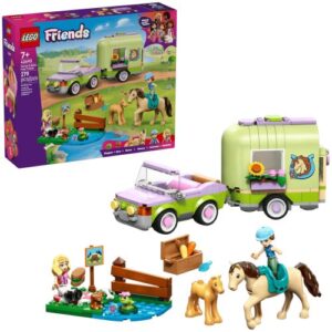 Ló- és csikószállító utánfutó (LEGO Friends, 42695)