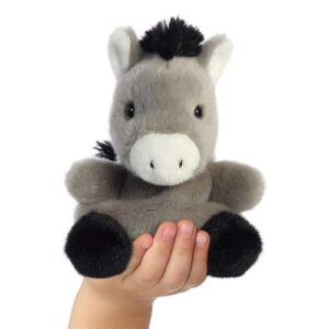 Eli, a tenyérnyi, ülő plüss bébi csacsi, 13 cm (Aurora, Palm Pals)