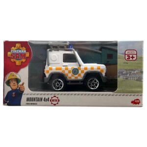 Sam, a tűzoltó: Hegyimentő 4x4 jármű, kisautó dobozban 1:64 (Simba Toys)