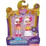 Royal Friends: Cupcake Királynő öltöztethető divatbaba, 9 cm (Happy Places)