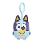 Bluey: Bluey alakú, kék táskadísz, kulcstartó, 10 cm