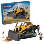 Sárga buldózer homlokrakodóval (LEGO City, 60466)