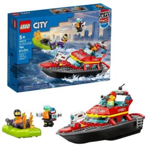 Tűzoltóhajó (LEGO City, 60373)