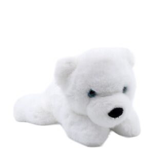 Fekvő, puha plüss jegesmedve, 25 cm (Semo, Fluffies)