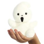 Boo, a tenyérnyi ülő halloweeni plüss szellem, 13 cm (Aurora, Palm Pals)