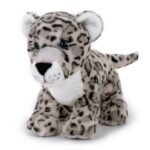 Élethű, álló plüss hóleopárd kölyök, 33 cm (Semo, Softkids)