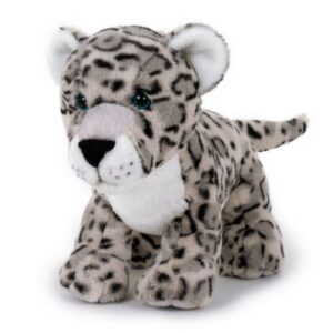 Élethű, álló plüss hóleopárd kölyök, 33 cm (Semo, Softkids)