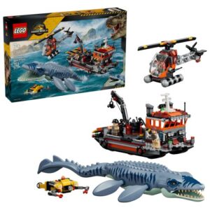 A mosasaurus támadása (LEGO Jurassic World, 77983)