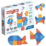 Geomag Magicube: Állatok, 9 db-os mágneses építőjáték