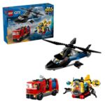 Helikopter, tűzoltóautó és tengeralattjáró egy csomagban (LEGO City, 60462)