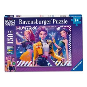 K-pop démonvadászok: Huntrix World Tour, 150 db-os XXL puzzle (Ravensburger, 12003382)