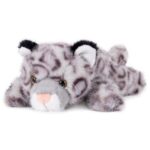 Fekvő, puha plüss hóleopárd, 25 cm (Semo, Fluffies)