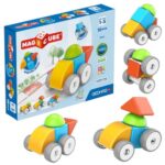 Geomag Magicube: Autók, 10 db-os mágneses építőjáték