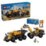 Homlokrakodó és billenőplatós teherautó (LEGO City, 60494)