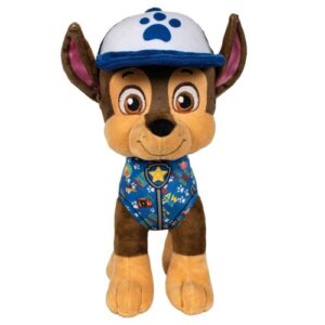Mancs őrjárat: Chase plüss kutya, 18 cm (Paw Patrol, Summer Edition)