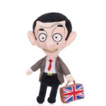 Mr. Bean: Mr. Bean plüssfigura bőrönddel, 25 cm