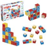Geomag Magicube: Első betűim és szavaim, 79 db-os mágneses építőjáték